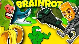 Thumbnail: Among Us VS Italian Brainrot Memes: Tung Tung Sahur x Tralalero! 🎮 Toonz Animation