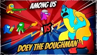 Thumbnail: Among Us vs Doey The Doughman — Poppy Playtime Chapter 4 🎮 Toonz Animation