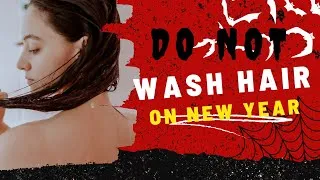 Thumbnail: Why Washing Your Hair on January 1st is a Big No-No! 🚫💇‍♂️💦