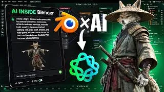 Thumbnail: AI inside Blender without MCP - And it’s Open-Source