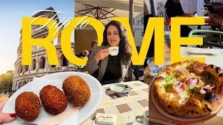 Thumbnail: 4 Days in Rome, Italy | Traditional Roman Dishes, Must-See + Tips!!