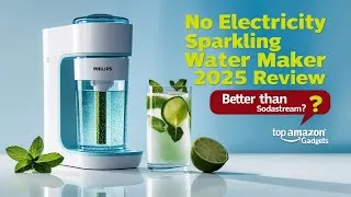 Thumbnail: Philips Sparkling Water Maker 2025 Review: NO ELECTRICITY! 💦 Better Than SodaStream?