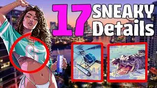 Thumbnail: 17 INCREDIBLY Sneaky Details Hidden in the GTA 6 Box Art & "New" Footage