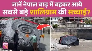 Thumbnail: वायरल शालिग्राम विडियो की सच्चाई जानें? Nepal Shaligram Stone Reality | Nepal Flood | Viral Video