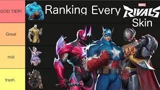 Thumbnail: Ranking EVERY Marvel Rivals Skin!