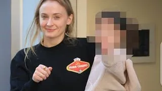 Thumbnail: EXCLUSIVE: Sophie Turner seen emerging from Taylor Swift's NYC home with daughters after actress