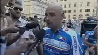 Thumbnail: Mondiale di Firenze 2013 - Ricognizione dei tracciati iridati con Paolo Bettini