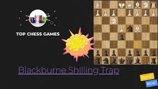 Thumbnail: Opening trap n°2 - Blackburne Shilling Trap - chess tutorial