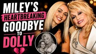 Thumbnail: Miley Cyrus BREAKS Silence After Dolly Parton's Death