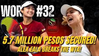 Thumbnail: TOTAL MELTDOWN! 😱 Cirstea BREAKS DOWN as Alex Eala Dominates Dubai! | NEW RANKING: NO. 32! 🇵🇭🔥