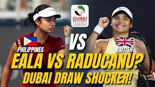 Thumbnail: ALEX EALA VS RADUCANU? 🎾 Dubai 1000 First Round On Court