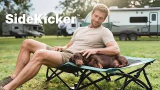 Thumbnail: SIDEKICKER™ | Finally, A Chair for You & Your Dog – The Camping Upgrade Every Dog Owner Needs!