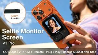 Thumbnail: V1 Pro: Stop Guessing, Start Shooting – Rear-Cam Live View Changes Everything!