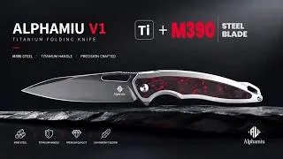 Thumbnail: Why Everyone Is Talking About the Alphamiu V1 — Ti & Carbon Folding Knife with M390 Blade