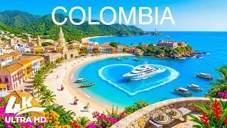 Thumbnail: Colombia 🇨🇴 4K Drone Footage | Cartagena Old Town, Caribbean Beaches & Andes Mountain Views
