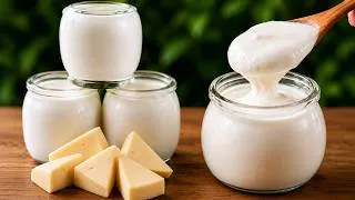 Thumbnail: 3-Ingredient Cheese Yogurt! Rich in Probiotics! | Top DIY