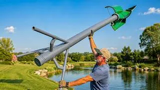 Thumbnail: Genius Invention By 60-Year-Old Plumber! Never Pay to Pump Water Again—PVC Pump Runs 365 Days Free
