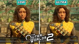 Thumbnail: The Outer Worlds 2 Low vs Ultra Graphics Settings Comparison