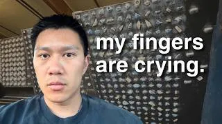 Thumbnail: "V6 climber" tries Moonboard (2024) for the first time. This is what happened.