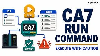 Thumbnail: CA7 RUN Command in Mainframe | Execute Jobs with Caution