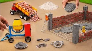 Thumbnail: Diy mini wall | DIY Mini Fireproof Cement wall Construction Science Project
