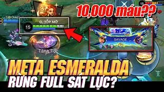 Thumbnail: MLBB | META ESMERALDA RỪNG: FULL DAME 10,000HP? KHỎE CHỖ NÀO MÀ PRO KEY ĐÀI PICK NHIỀU THẾ? | Tốp Mỡ