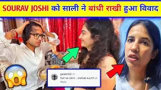 Thumbnail: 😮Benny Se Rakhi बंधवाने पर Sourav joshi हुए Troll। Sourav joshi vlogs new Video | sourav joshi video