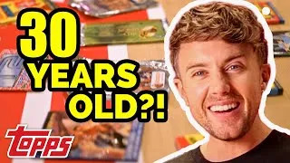 Thumbnail: Roman Kemp Opens 30 YEAR OLD Retro Cards and Stickers! | Topps