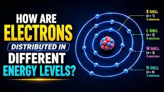 Thumbnail: How Are Electrons Distributed in Different Energy Levels? ⚛️ | Class 9 Science | 3D Animation