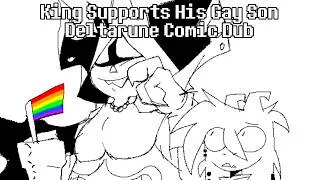 Thumbnail: King Supports His Gay Son (Deltarune Comic Dub)