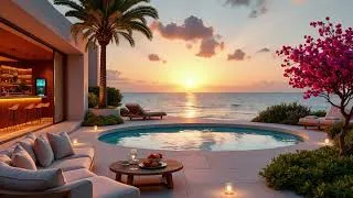 Thumbnail: Tropical Beach Jazz Music | Tranquill Jazz With Beautiful Ocean Views To Relax, Chill Out & Healing
