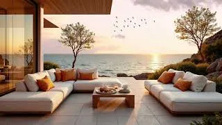 Thumbnail: Positive Bossa Nova Jazz and Reduced Anxiety at Sunset - Luxury Beachfront Resort with Smooth Jazz
