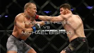 Thumbnail: Georges St Pierre vs Michael Bisping Highlights