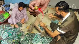Thumbnail: How 24K Gold is Secretly Recovered from Old Computer Motherboards