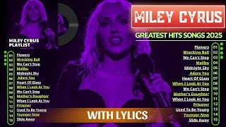 Thumbnail: Miley Cyrus Hit Songs 2025 | Miley Cyrus Songs 2025 | Pop Vibes | English Songs Remixes