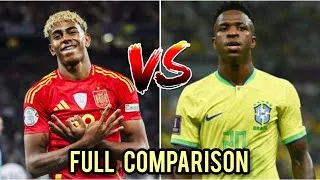 Thumbnail: Lamine Yamal Vs Vinicius Jr. Comparison