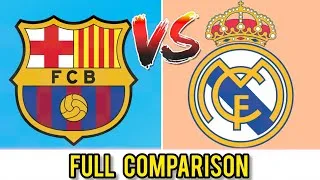 Thumbnail: Barcelona Vs Real Madrid Full Comparison|Trophies,Wins,Losses|