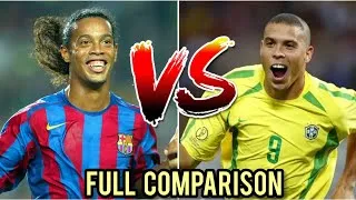 Thumbnail: Ronaldinho VS Ronaldo Nazario Full Comparison