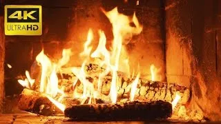 Thumbnail: Log Fire, Burning Logs with Crackling Fire Sounds