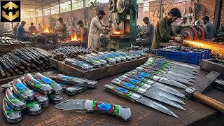 Thumbnail: How Premium Lockback Pocket Knives Are Made in Factory | Complete Manufacturing Process