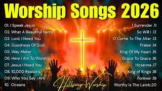 Thumbnail: THANK YOU LORD 🙏 Best Morning Worship Songs 2026 | Peaceful Christian Prayer Music