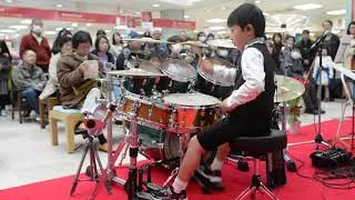 Thumbnail: Y.M.C.A. Drum Solo 7 y/o Drummer