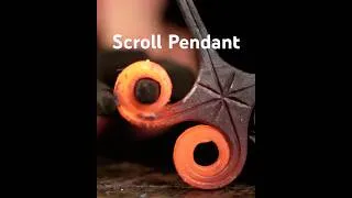 Thumbnail: Making a Scroll Pendant    #metalworking  #blacksmith  #forging #pendant