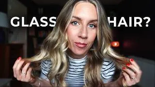 Thumbnail: I Tested 10 Glossy Products on Wavy Hair to Get "Glass Hair"