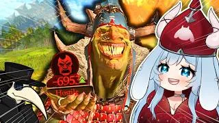 Thumbnail: First Time Watching Fixing Unemployment with OSHA Violations | Total Warhammer 3 Grim Kleaper Reacts