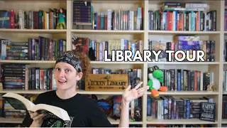 Thumbnail: HOME LIBRARY TOUR 📖 800+ Books on the Shelves