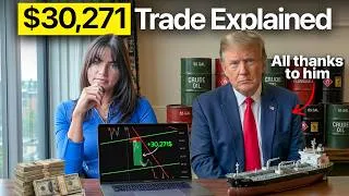 Thumbnail: i made $30,271 trading with trump