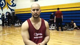 Thumbnail: Wheelchair Basketball David Eng Canada Parapan Am Games