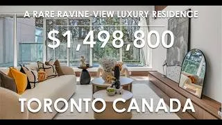 Thumbnail: A Rare Ravine-View Luxury Residence For Sale at 1 Watergarden Way | Bayview Village Condo Specialist