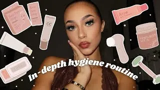 Thumbnail: FULL IN-DEPTH HYGIENE ROUTINE🧼 | HAIR, SKIN, ORAL, & BODY CARE + FAV SCENT